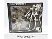 Black Starscream #22 E-Hobby Exclusive Transformers G1 2001 Takara Figure MIB