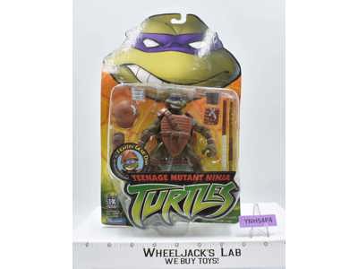 Fightin' Gear Don Teenage Mutant Ninja Turtles TMNT 2004 Playmates MOSC NEW