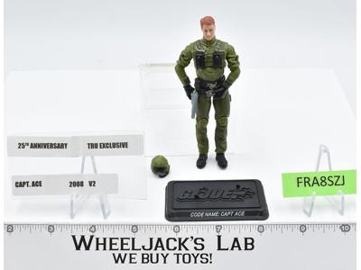 Captain Ace v2 100% Complete GI Joe 25th Anniversary 2008 Hasbro Action Figure