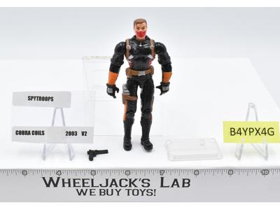 Cobra Coils v2 G.I. Joe Spytroops 2003 Hasbro Action Figure