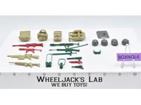 Lot Battle Gear Accessory 3 Set 7 1985 Weapons G.I. Joe Vintage Action Figure