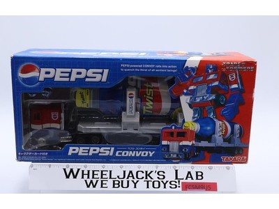 Pepsi Optimus Prime Transformers Robots in Disguise 2005 Takara NEW MISB SEALED
