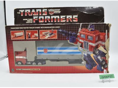 Optimus Prime W/Box 100% Complete 1985 Vintage Hasbro G1 Transformers
