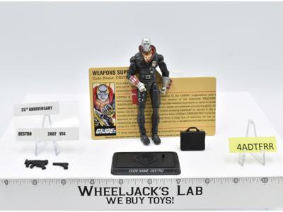 Destro V14 25th Anniversary G.I Joe 2008 Hasbro Action Figure
