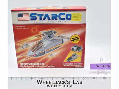 Sidewinder WORKS Complete Starcom 1986 Coleco European Action Figure Vehicle MIB