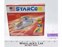 Sidewinder WORKS Complete Starcom 1986 Coleco European Action Figure Vehicle MIB