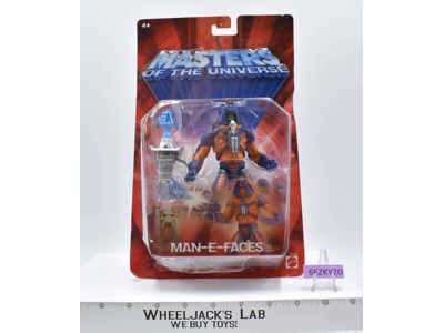 Man-E-Faces 200x Masters of the Universe 2002 NEW MOSC Mattel Action Figure