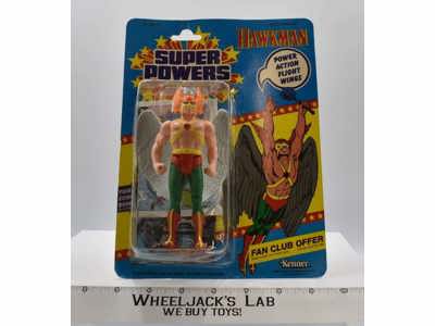 Hawkman The Winged Wonder Super Powers 1985 Kenner Vintage Figure NEW MOSC