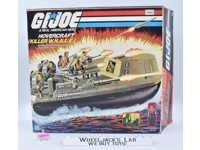 Hovercraft Killer W.H.A.L.E. Complete W/ Box &amp; Driver GI Joe 1984 Hasbro Whale