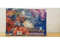 Vinyl Collectors Case #75100 W/Tray #1 Tara Toy Corp. G1 Transformers Vintage