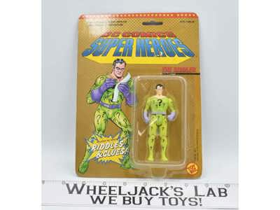 The Riddler NEW MOSC Super Heroes 1989 ToyBiz DC Comics Action Figure