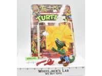 Leatherhead W/Cardback NR MINT 100% Complete TMNT 1988 Playmates Vintage