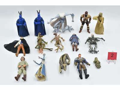 Lot of Assorted Figures #2 Star Wars Clone Wars Saga Legacy Anniversary Hasbro