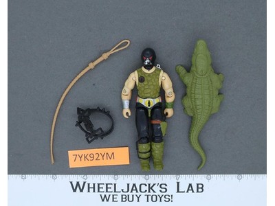Croc Master V1 G.I. Joe 1987 Hasbro Vintage Action Figure
