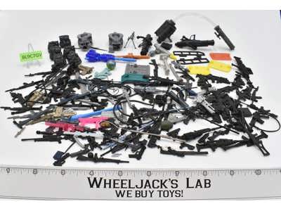 Lot of G.I. Joe Weapons &amp; Accessories 2000's Hasbro Action Figure