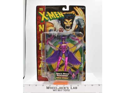 Space Ninja Deathbird X-Men Ninja Force Marvel Comics MOSC Toybiz 1996