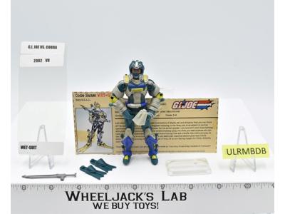 Wet Suit V8 100% Complete G.I. Joe 2002 Hasbro Action Figure