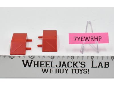 JETFIRE MEDIUM LEG GAURD ARMOR PAIR Vintage 1985 G1 Transformers Action Figure