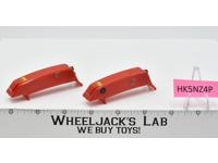 JETFIRE FOREARM GAURDS ARMOR PAIR W/STICKERS Vintage 1985 G1 Transformers