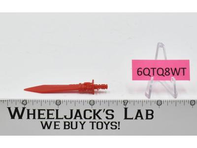 GRIMLOCK SWORD 1985 Vintage Hasbro G1 Transformers Action Figure