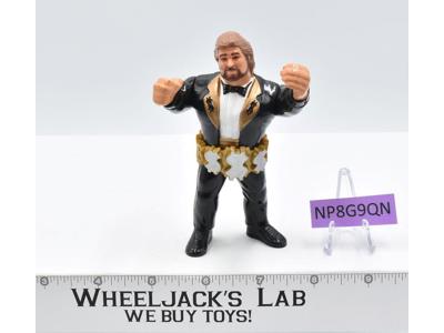 Million Dollar Man Ted DiBiase BLACK W/BELT 1990 WWF Wrestling Hasbro Figure