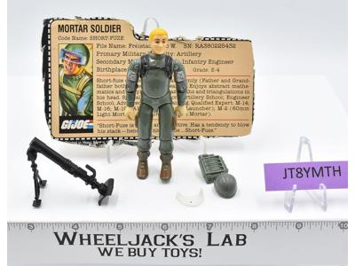 Short Fuze V1.5 Swivel Arms 100% Complete G.I. Joe 1983 Hasbro Vintage Figure