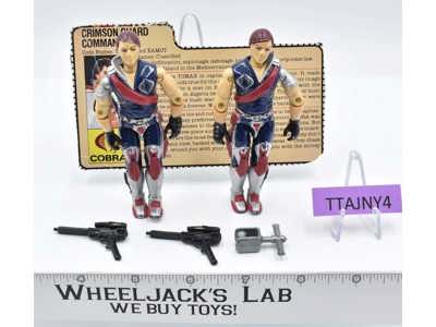 Tomax &amp; Xamot V1 100% Complete 1985 G.I. Joe 1985 Hasbro Vintage Action Figure