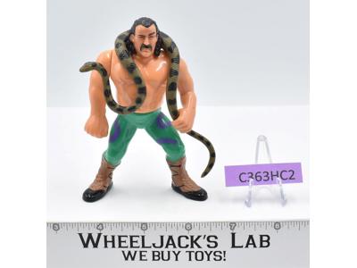 Jake the Snake Roberts W/Damien WWF Wrestling Series 1 1990 Hasbro Action Figure