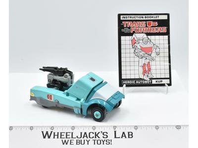 Kup TARGETMASTERS 100% Complete 1987 Vintage G1 Transformers Action Figure