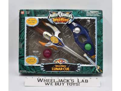 Lunar Cue WORKS Power Rangers Wild Force 2002 Bandai Complete W/Box