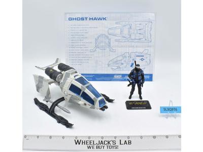 Ghost Hawk &amp; Snake Eyes 50th Anniversary G.I. Joe 2014 Hasbro Vehicle Complete