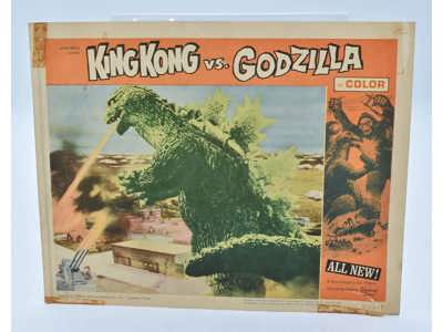 King Kong vs. Godzilla 1963 Sci-Fi/Horror Movie Lobby Card Poster 11x14