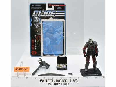 Destro 100% Complete GI Joe Pursuit of Cobra 2010 Hasbro Action Figure