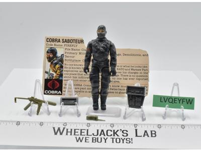 Firefly V1 100% Complete G.I. Joe 1984 Hasbro Vintage Action Figure