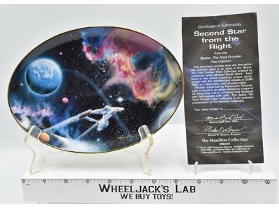 Second Star From The Right Plate Star Trek 1996 The Hamilton Collection