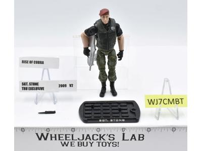 SGT. Stone v2 G.I. Joe Rise of Cobra 2009 Hasbro Action Figure