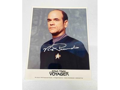 The Doctor Star Trek Voyager Robert Picardo AUTOGRAPHED Picture