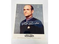 The Doctor Star Trek Voyager Robert Picardo AUTOGRAPHED Picture