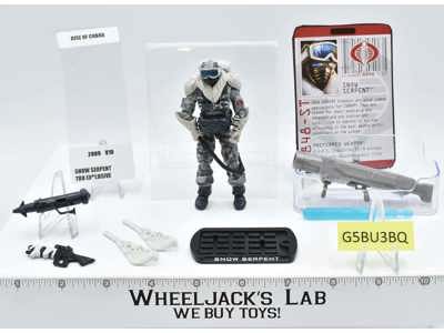 Snow Serpent v10 100% Complete G.I. Joe Rise of Cobra 2009 Hasbro Action Figure