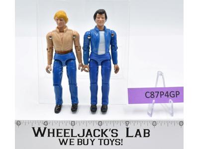Bo &amp; Luke Duke 100% Complete Dukes Of Hazzard 1981 Mego Vintage Action Figure
