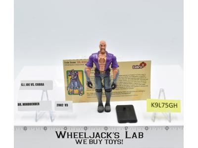 Dr. Mindbender V3 G.I. Joe 2002 Hasbro Action Figure