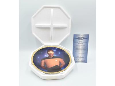 Lt Commander Geordi LaForge Next Generation Star Trek The Hamilton Collection