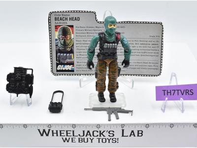 Beach Head V1 100% Complete G.I. Joe 1986 Hasbro Vintage Action Figure