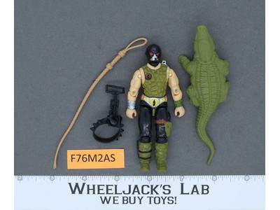 Croc Master V1 G.I. Joe 1987 Hasbro Vintage Action Figure