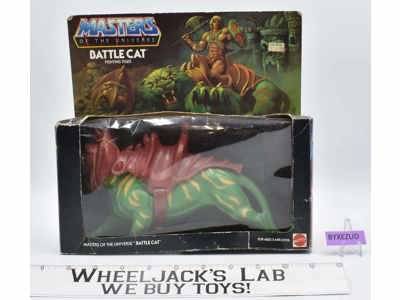 Battle Cat He-Man MIB Masters of the Universe MOTU 1981 Mattel Vintage