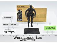 Snake Eyes v30 100% Complete GI Joe 25th Anniversary 2008 Hasbro Action Figure