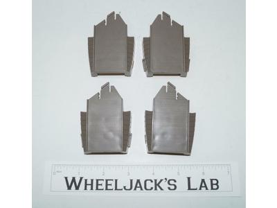 Omega Supreme Track Pieces E + F + G + H 1985 G1 Transformers Vintage Hasbro