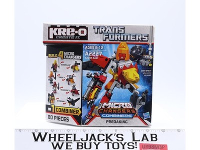 Predaking Kre-O Micro Changers Transformers 2015 Hasbro NEW SEALED