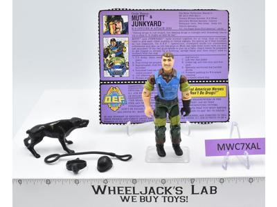 Mutt V2 G.I. Joe 1989 Hasbro Vintage Action Figure