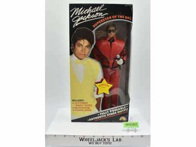 Michael Jackson Thriller Outfit 1984 LJN Vintage Poseable Doll NEW MISB SEALED